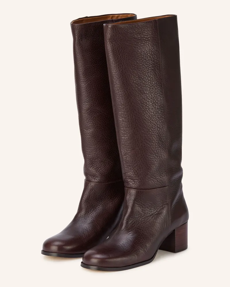 TORAL Stiefel Paisley braun Dunkelbraun