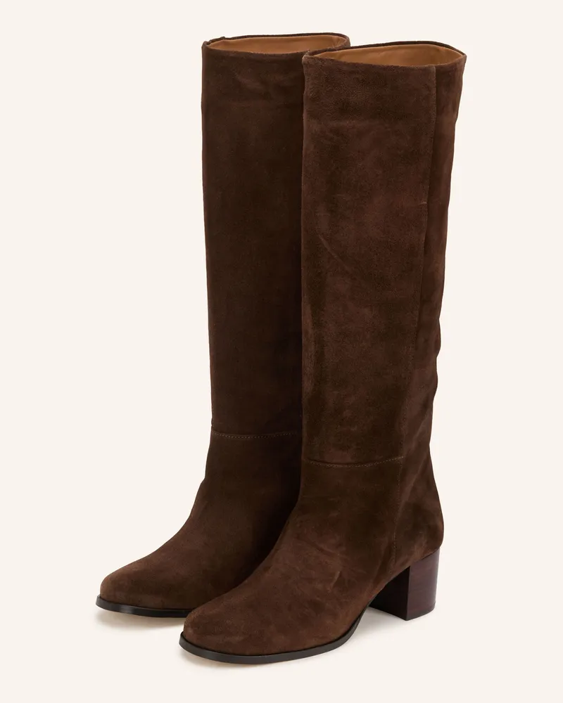 TORAL Stiefel Paisley braun Dunkelbraun