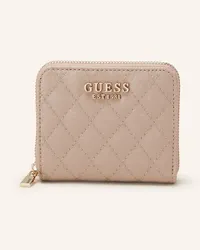 Guess Geldbörse YARMILLA Beige