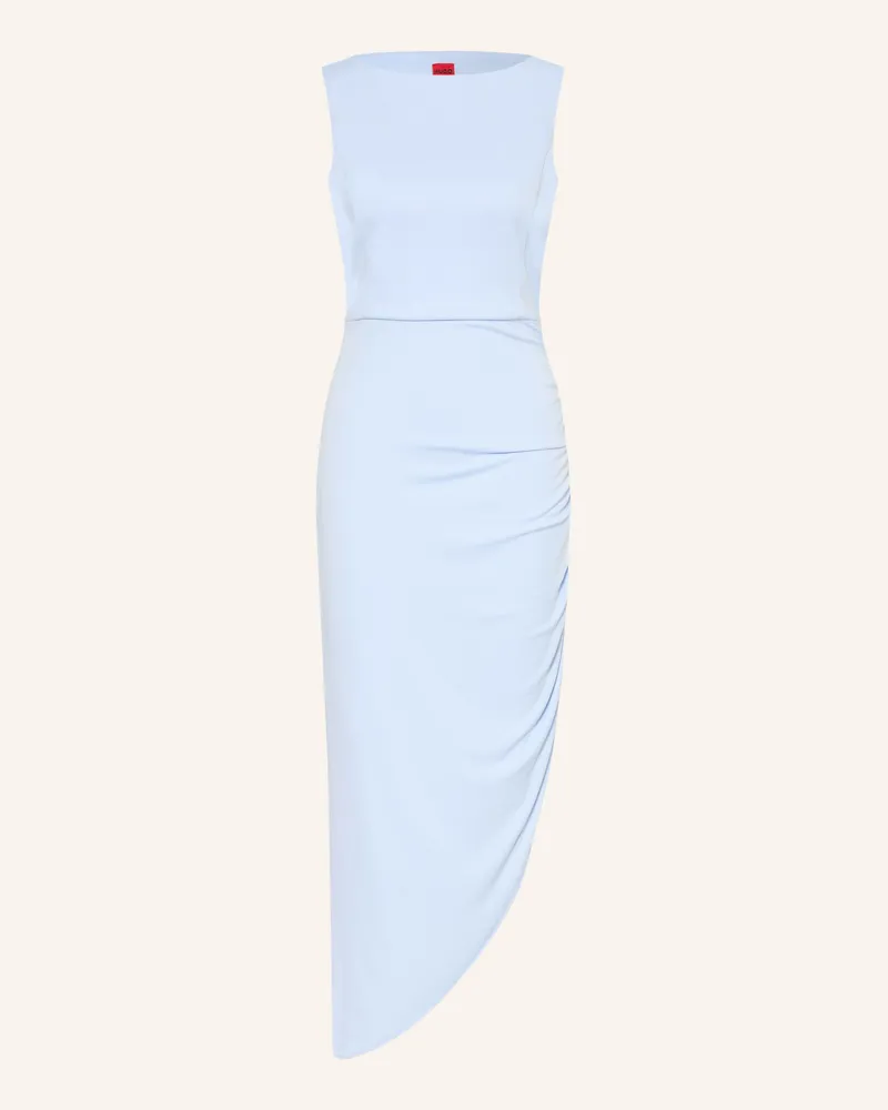 HUGO BOSS Kleid Kuzella blau Hellblau