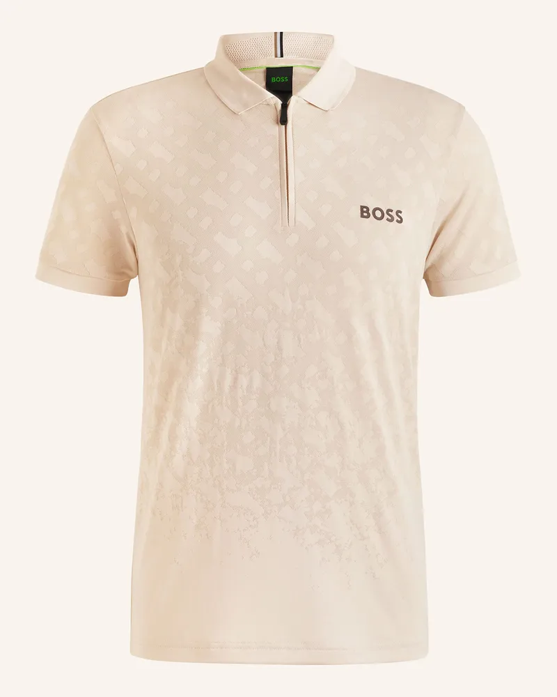 HUGO BOSS Funktions-Poloshirt PHILIX TOC Beige