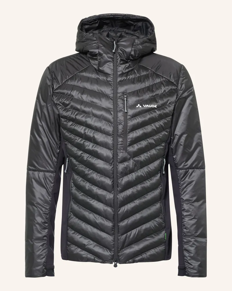 Vaude Hybrid-Steppjacke Sesvenna Pro Iii grau Dunkelgrau