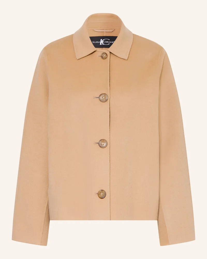 Luisa Cerano Jacke braun Hellbraun