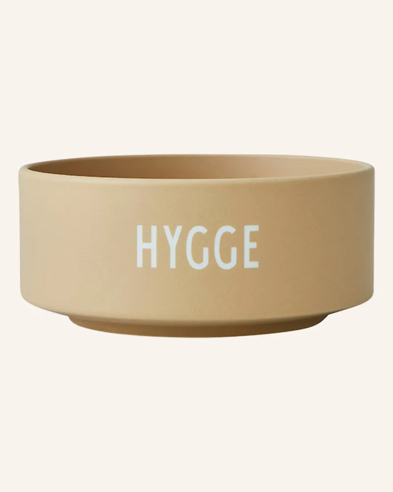 DESIGN LETTERS Schale Beige