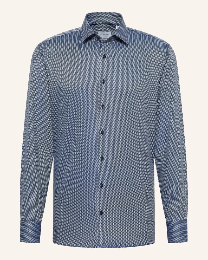 Eterna Hemd SLIM FIT Blaugrau