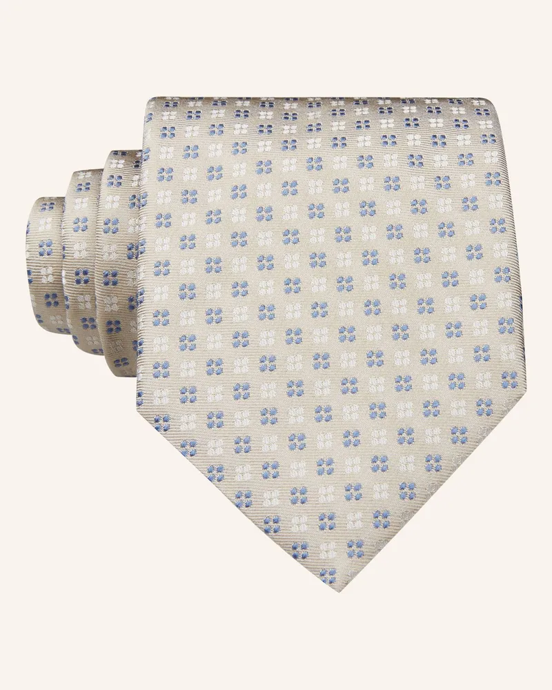 HUGO BOSS Krawatte Creme