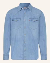 Levi's Jeanshemd Standard Fit Blau