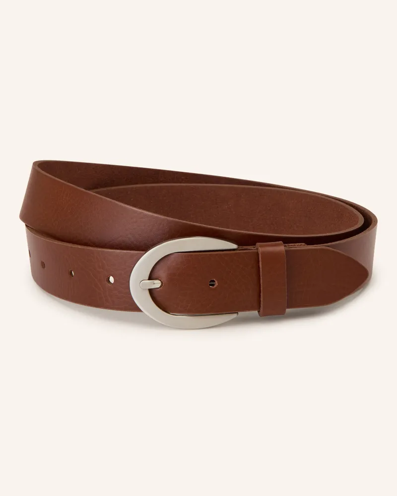 Vanzetti Ledergürtel Braun