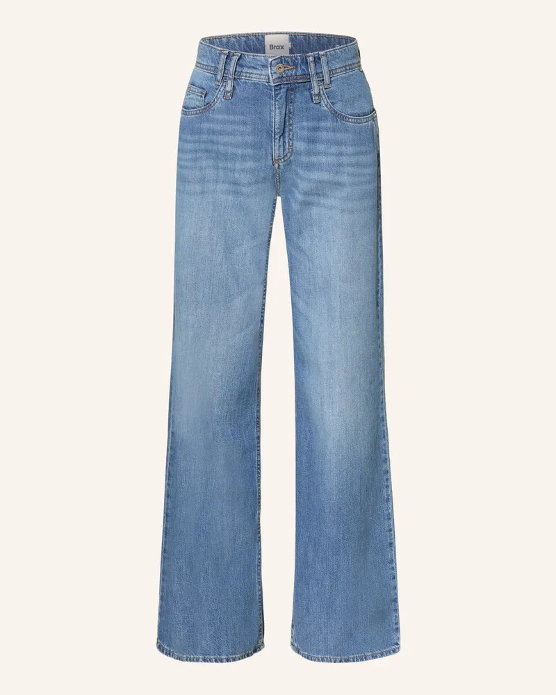 Brax Wide Leg Jeans Morgan blau 25