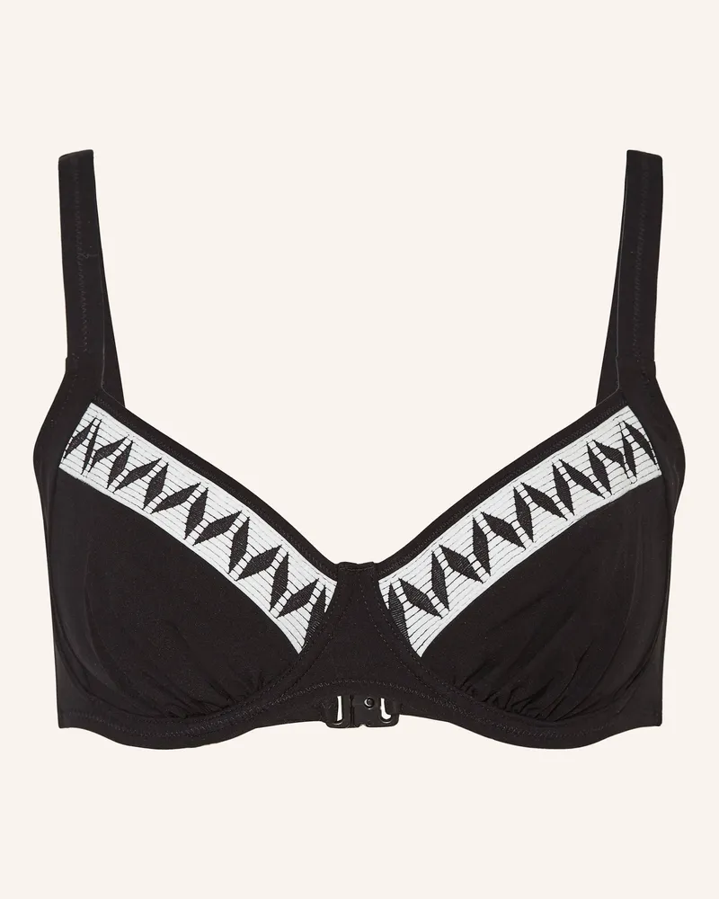 Lidea Bügel-Bikini-Top Graphic Ride schwarz Schwarz