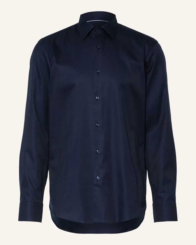 HUGO BOSS Hemd Joe Regular Fit blau Dunkelblau