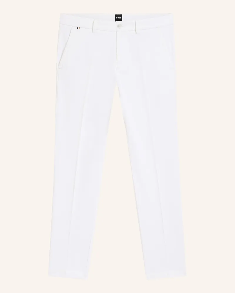 HUGO BOSS Casual Hose H-KAITON1 Slim Fit Weiss