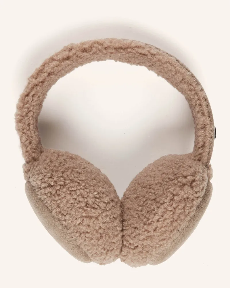 Loevenich Ohrenwärmer aus Teddyfell Beige