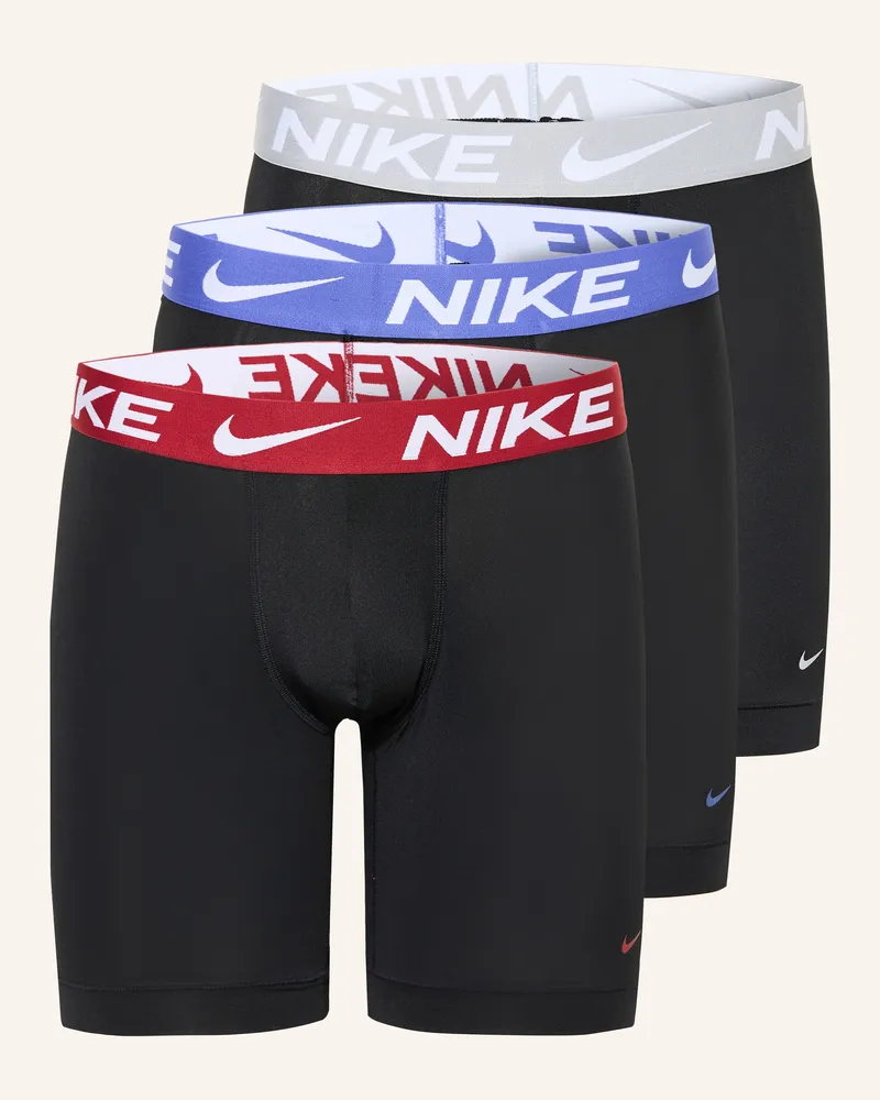 Nike 3er-Pack Boxershorts Micro Essential schwarz Schwarz