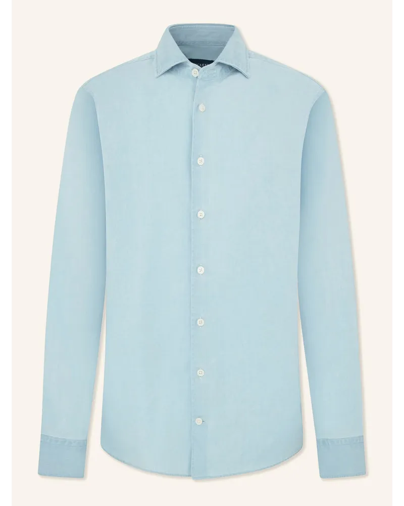 Hackett Freizeithemd BLEACH DENIM Blau