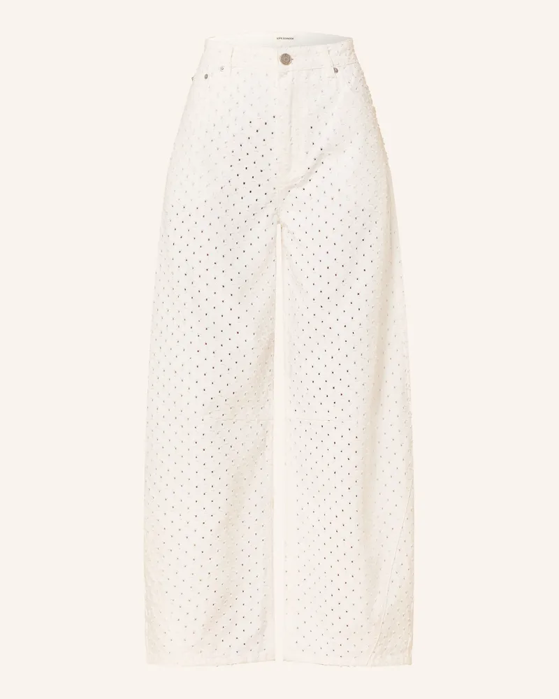 Sofie Schnoor Barrel Jeans Tomirsw weiss 0101