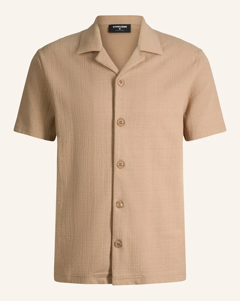 Strellson Resorthemd Filip Regular Fit beige Beige