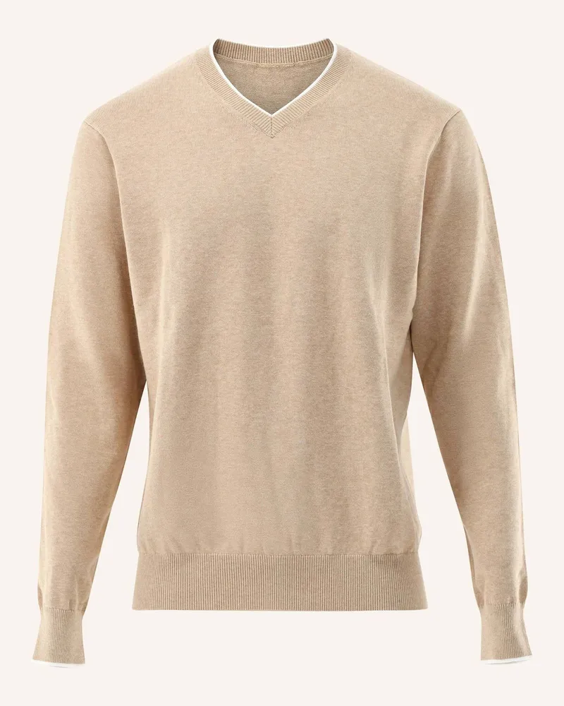 van Laack Pullover Beige