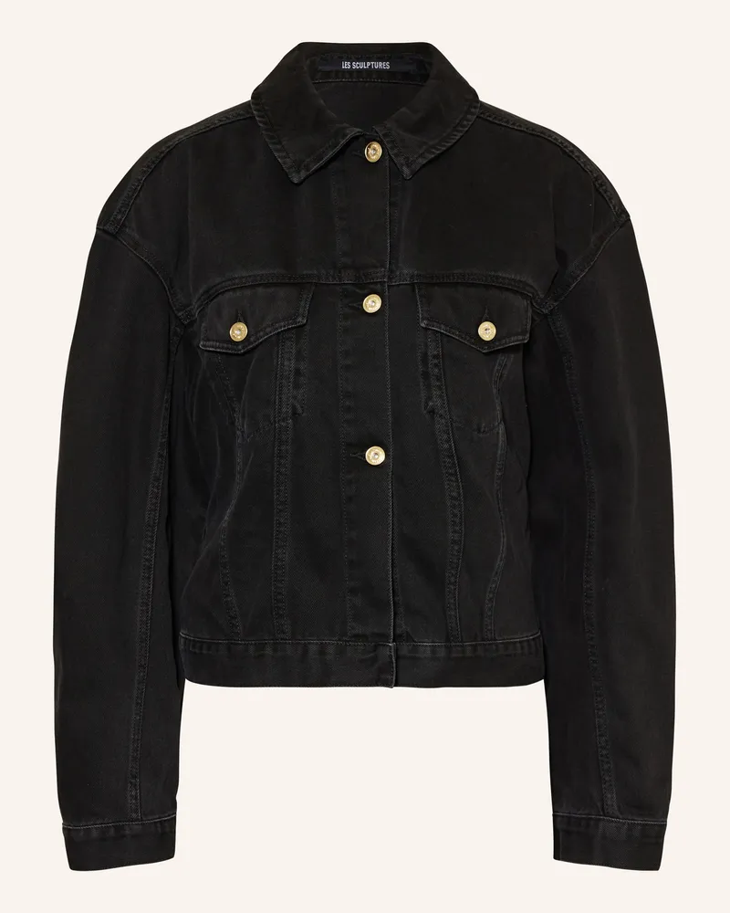 Jacquemus Jeansjacke LA VESTE DE-NÎMES Schwarz