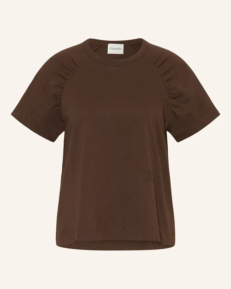 Closed T-Shirt braun Braun