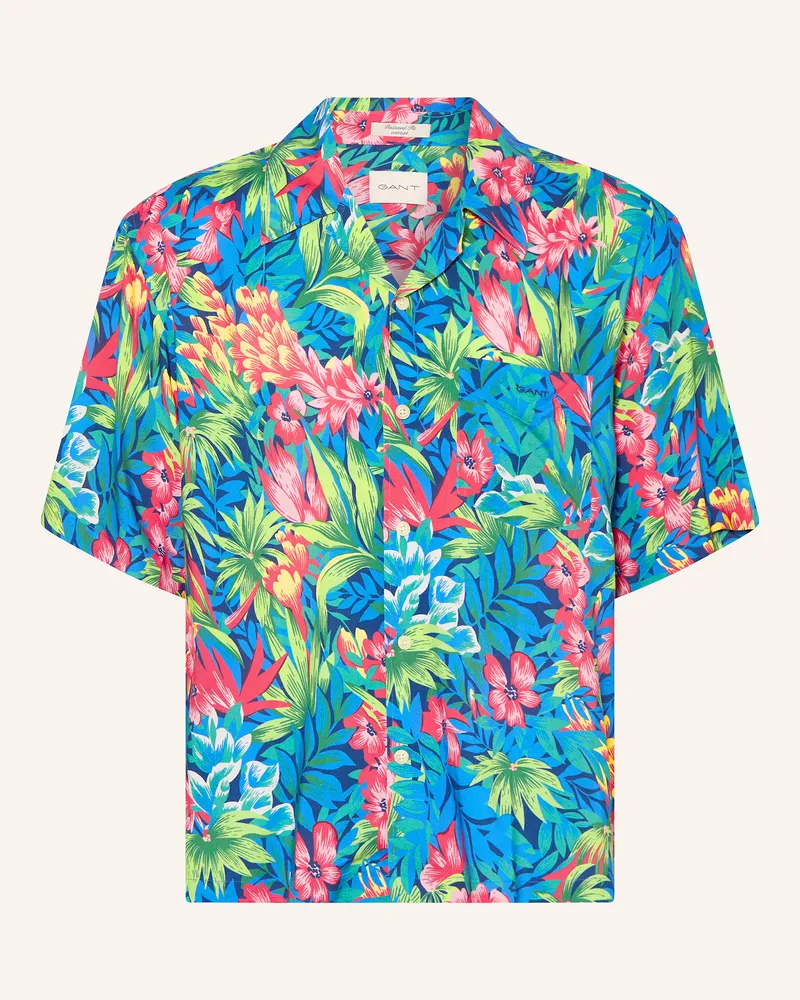 Gant Resorthemd Relaxed Fit Blau