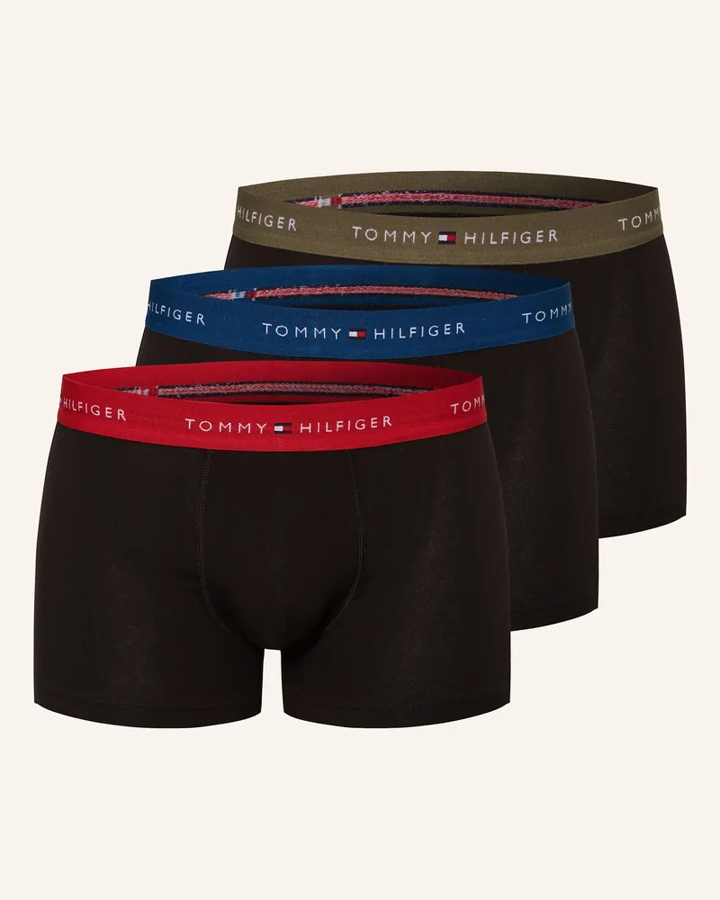 Tommy Hilfiger 3er-Pack Boxershorts Schwarz