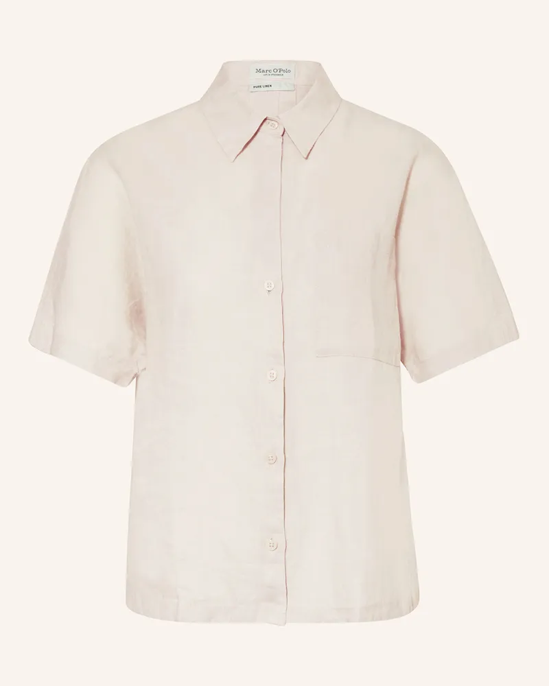 Marc O'Polo Hemdbluse aus Leinen Beige