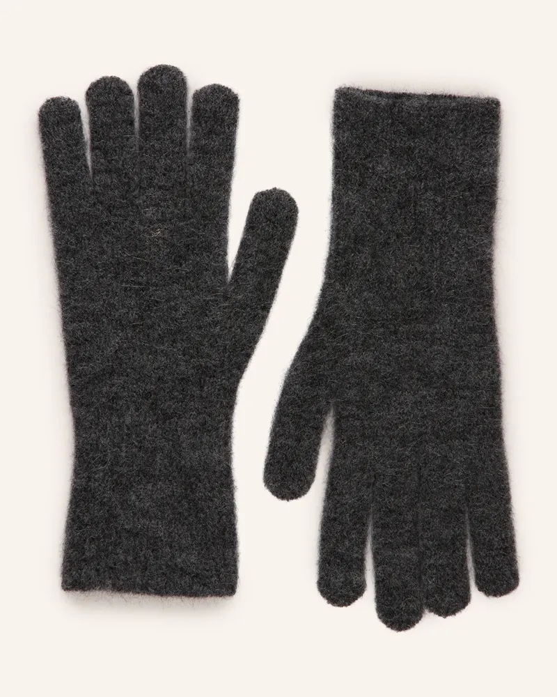 Claudie Pierlot Handschuhe Mit Mohair grau Dunkelgrau