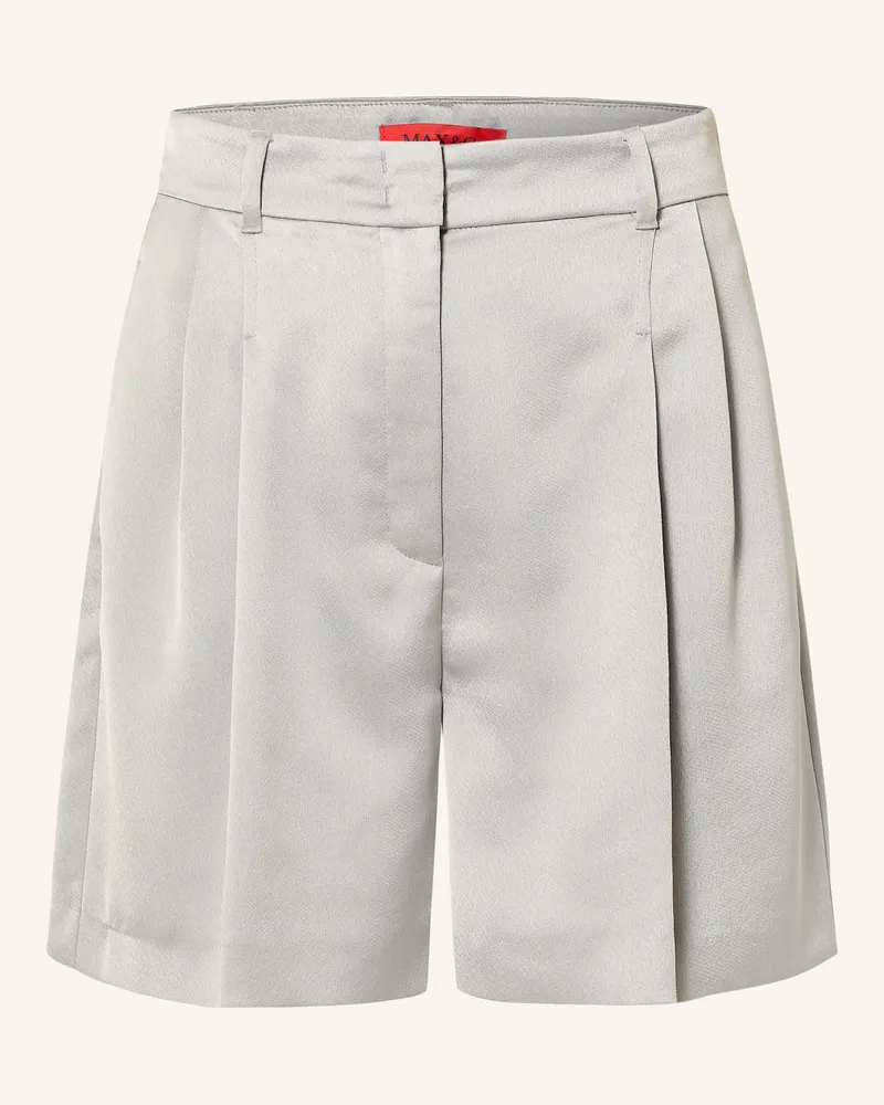 MAX&Co. Satinshorts Pinna grau Grau