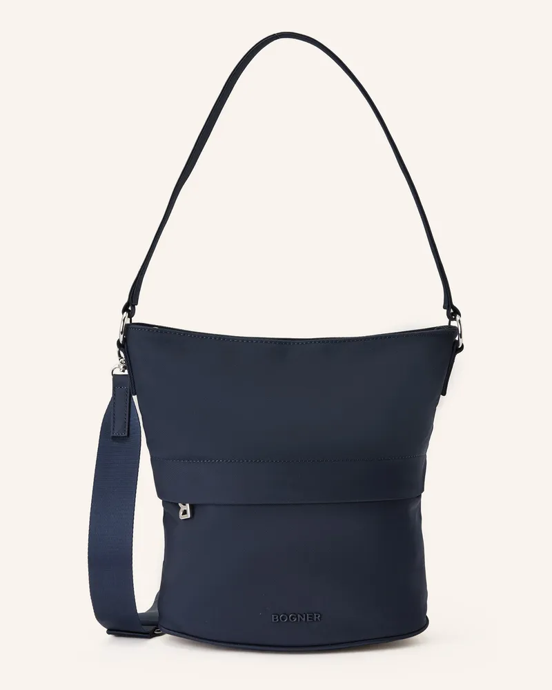 Bogner Schultertasche blau Dunkelblau