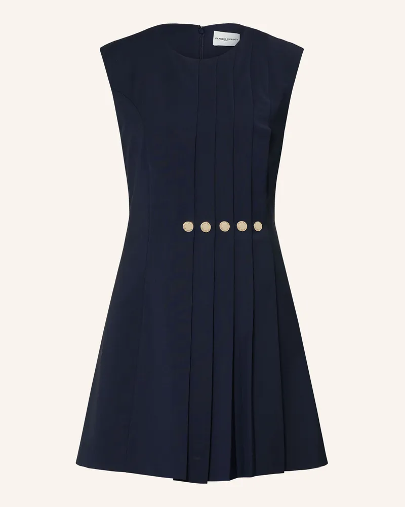 Claudie Pierlot Kleid blau Dunkelblau