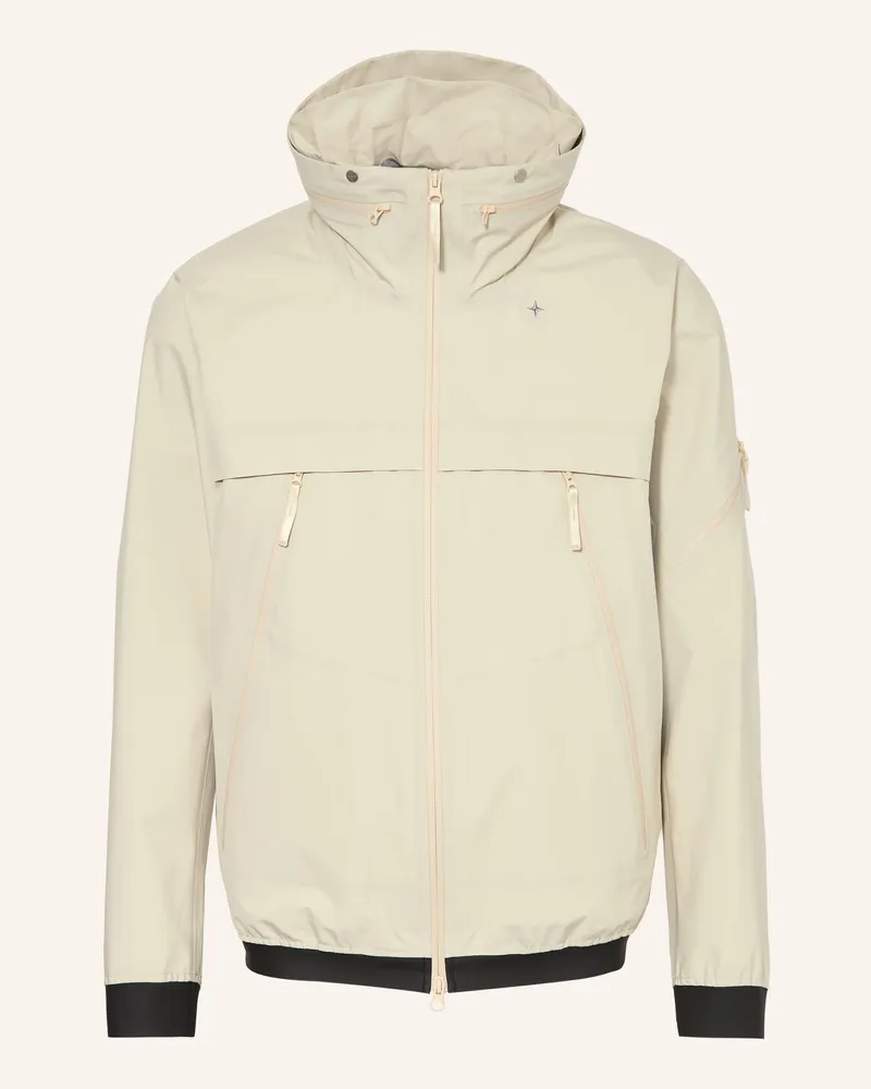 Stone Island Funktionsjacke Creme
