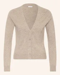 Mrs & HUGS Strickjacke mit Cashmere Beige