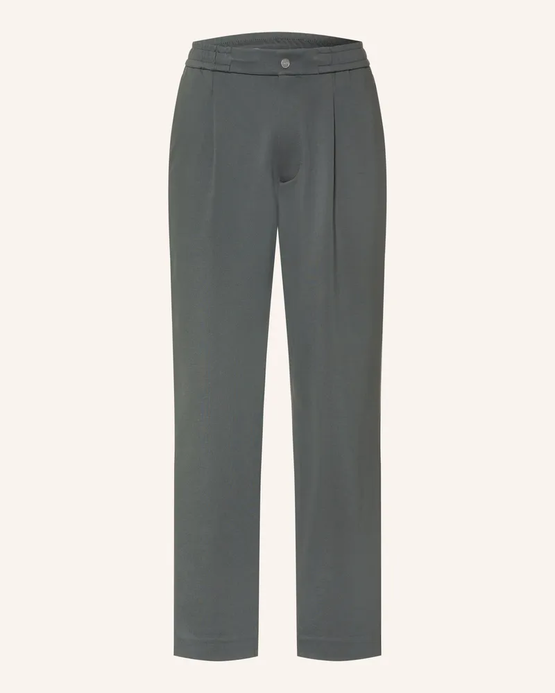 Calvin Klein Hose Im Jogging-Stil Tapered Fit Aus Jersey grau Dunkelgrau