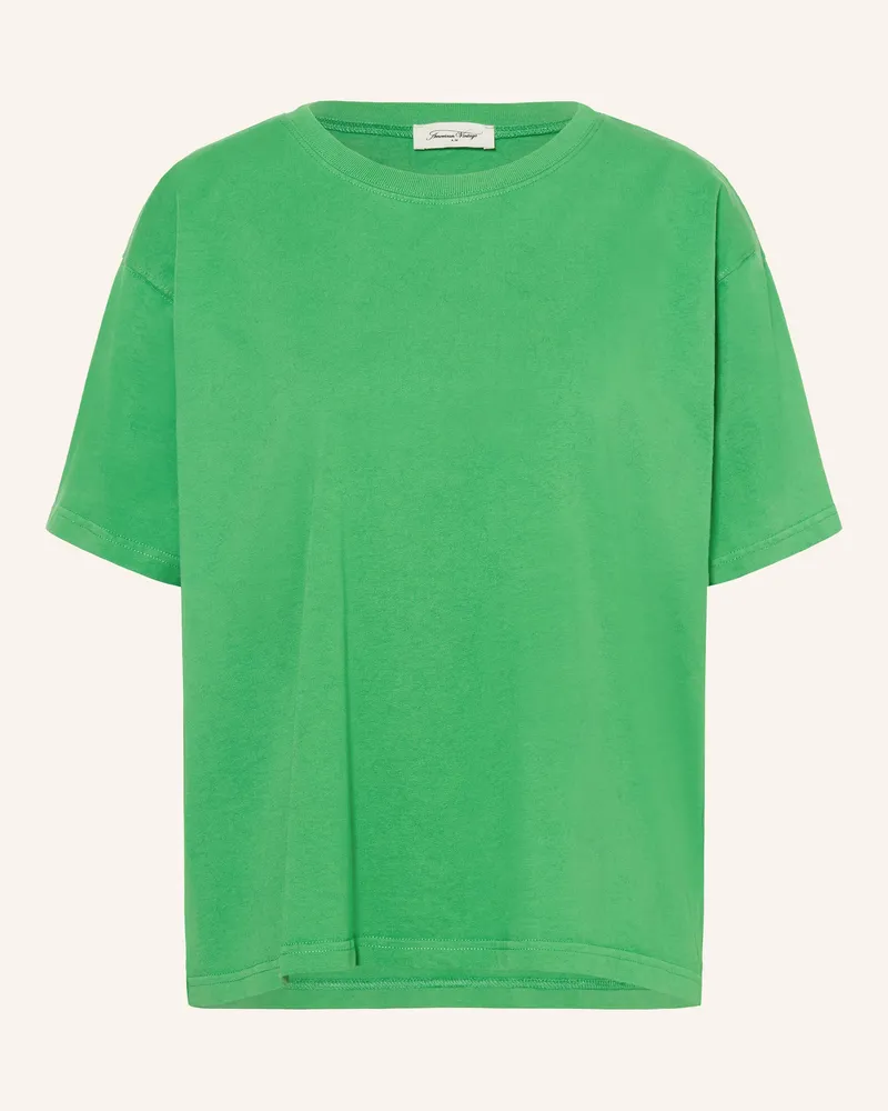 American Vintage T-Shirt Fizvalley gruen Grün