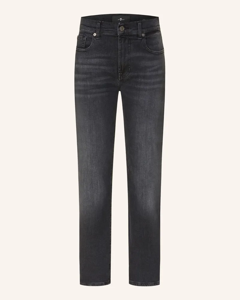 7 for all mankind Skinny Jeans Relaxed Skinny schwarz 3nz
