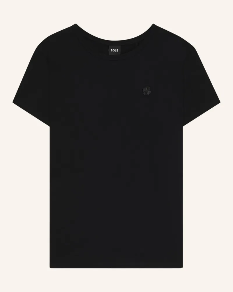 HUGO BOSS T-Shirt EVENTSA8 Slim Fit Schwarz