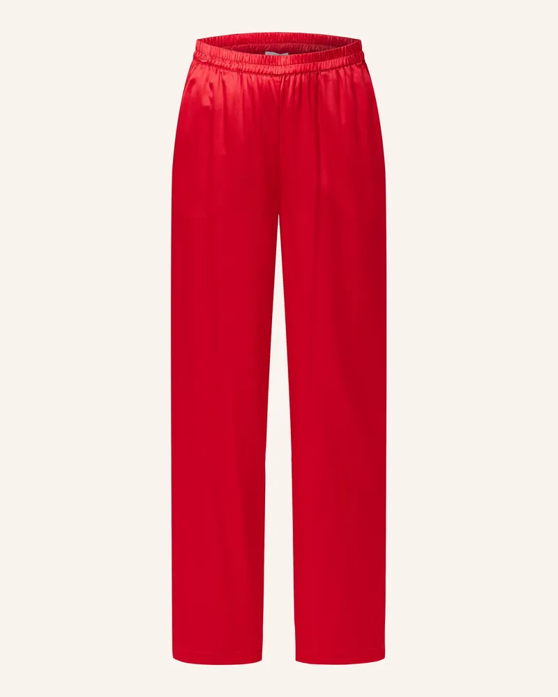 Darling Harbour Schlafhose aus Seide Red