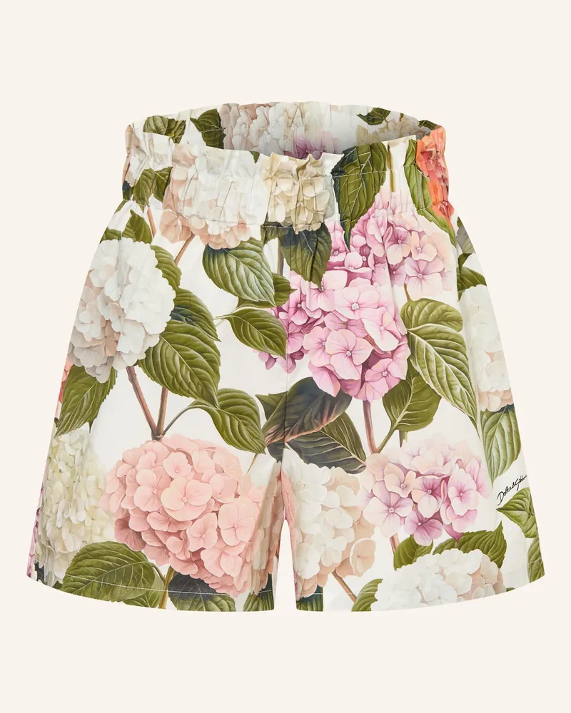 Dolce & Gabbana Paperbag-Shorts weiss Weiss