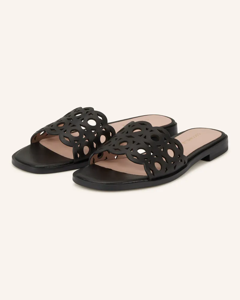 Coccinelle Pantoletten schwarz Schwarz