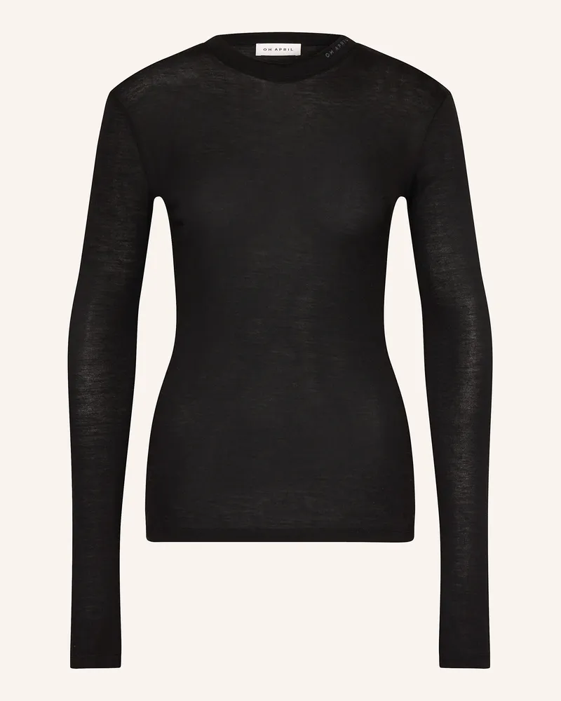 OH APRIL Longsleeve WILLOW Schwarz