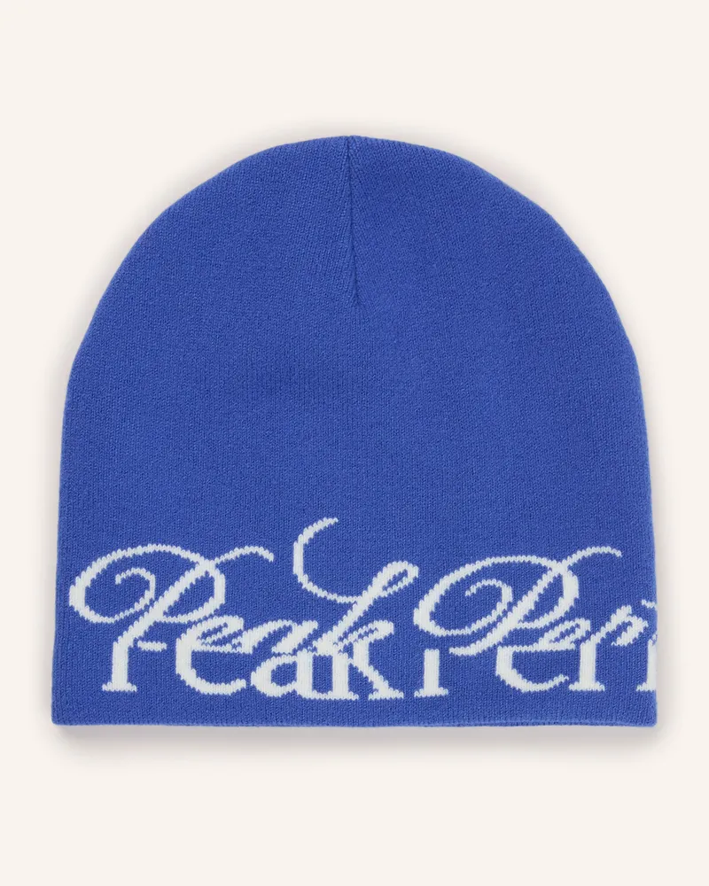 Peak Performance Mütze blau Blau