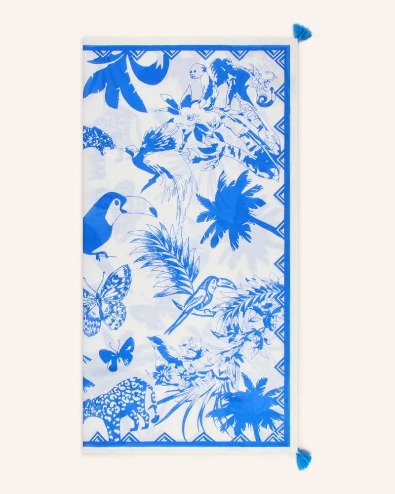 Codello Tuch blau Weiss