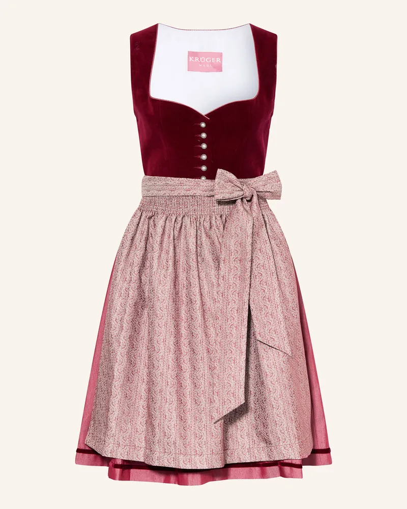 Krüger Dirndl LAJA Dunkelrot