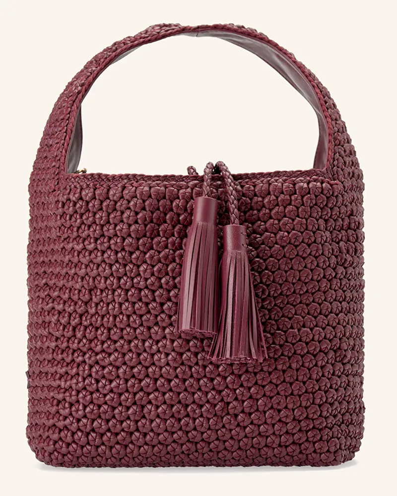 Lottusse Tasche Hobo Noodbag rot Rot