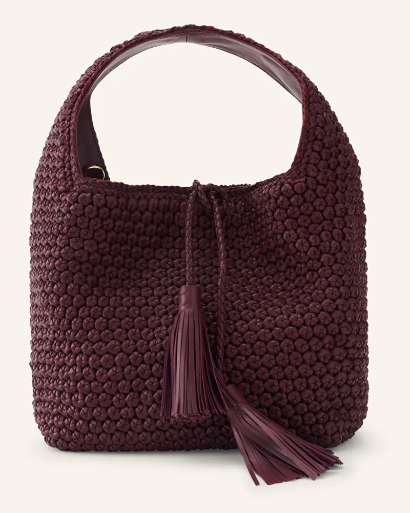 Lottusse Tasche Hobo Noodbag rot Rot
