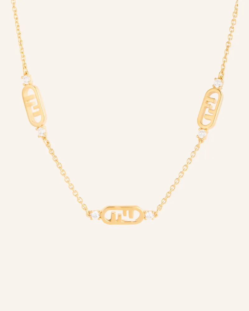 Fendi Halskette O'lock gold Gold