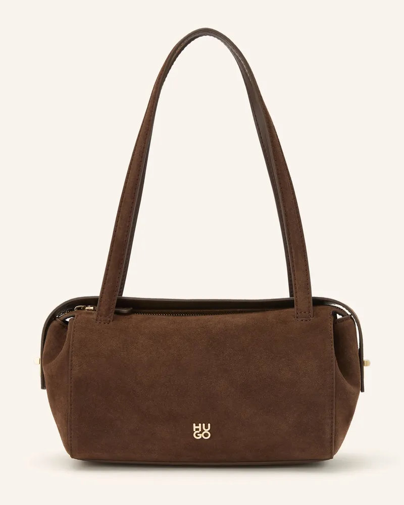HUGO BOSS Schultertasche Meelo braun Dunkelbraun
