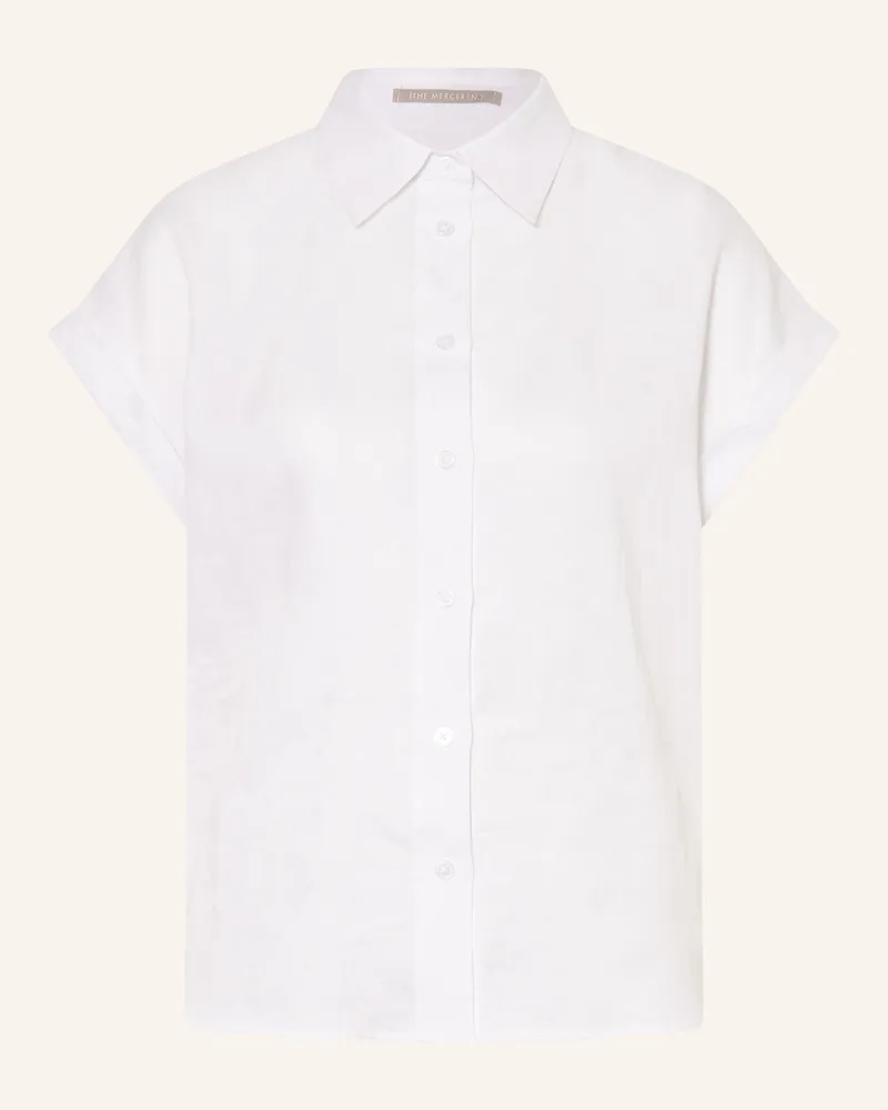 (THE MERCER) N.Y. Hemdbluse aus Leinen Weiss