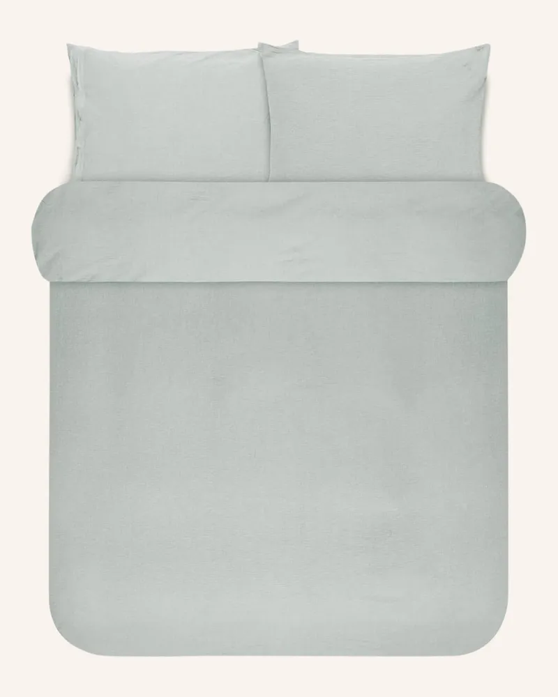 Marc O'Polo Bettwäsche Valka Aus Leinen gruen Hellgrün